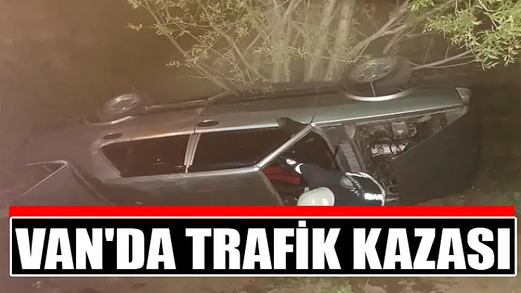 Van'da trafik kazası