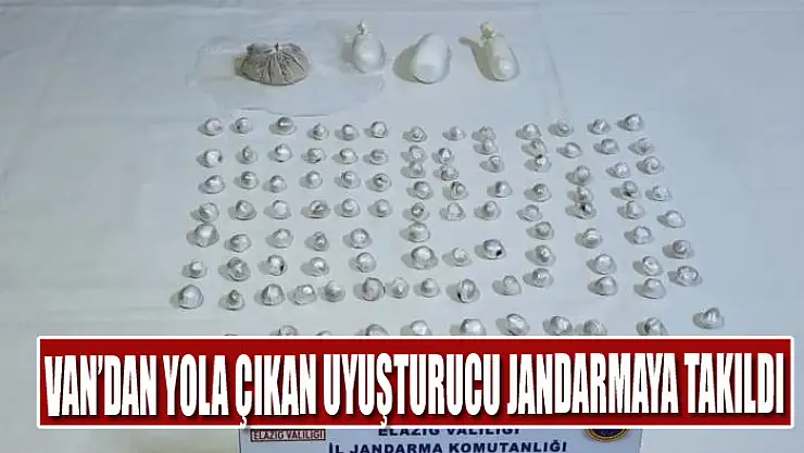 VAN'DAN YOLA ÇIKAN UYUŞTURUCU JANDARMAYA TAKILDI