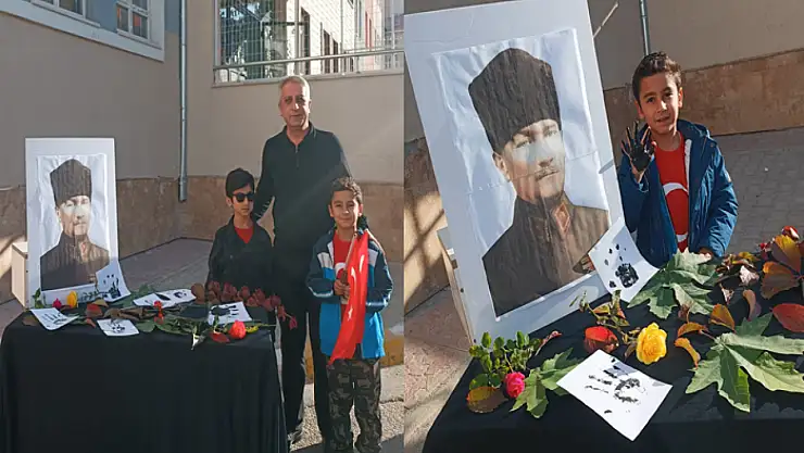 Vankulu İlkokulu'nda Atatürk'ü anma etkinliği
