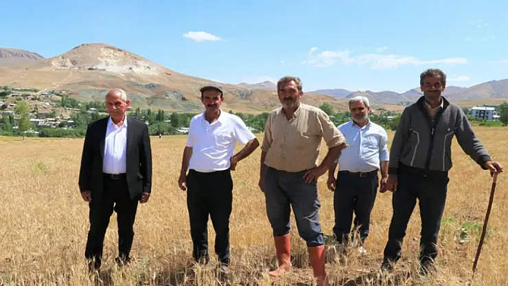 Vanlı çiftçiler sulama göleti istiyor