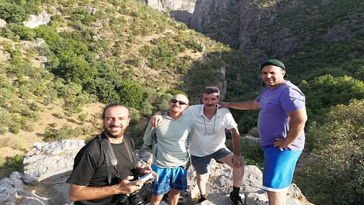 Vanlı doğaseverler, Masiro Kanyonu'nu gezdi