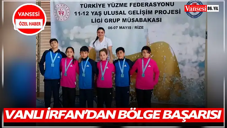 Vanlı İrfan'dan bölge başarısı