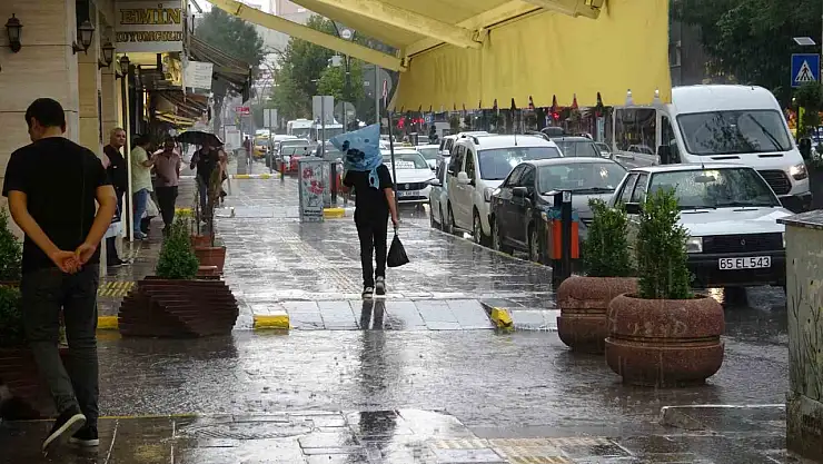 Vanlılara uyarı: Sağanak ve gök gürültülü yağışlar geliyor!