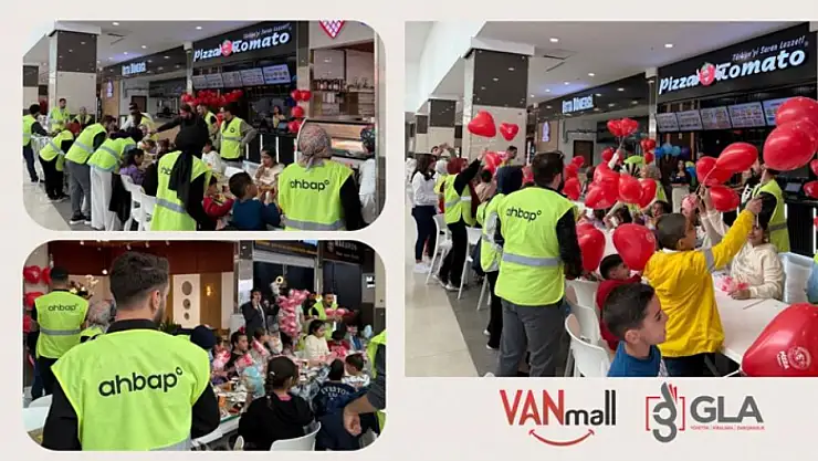 Vanmall AVM, sevgi evlerinde kalan çocukları ağırladı