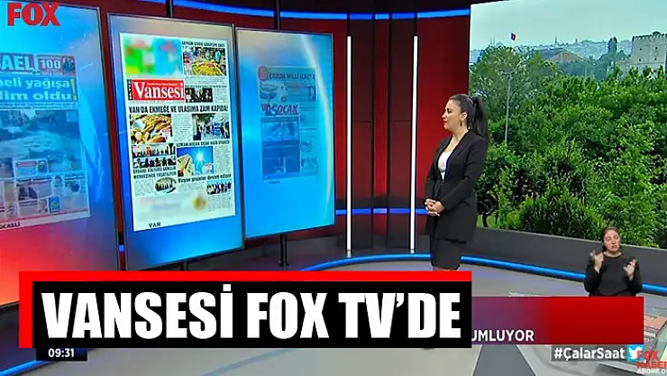 VANSESİ FOX TV'DE