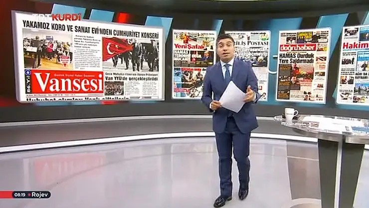 Vansesi TRT Kurdi ekranlarında