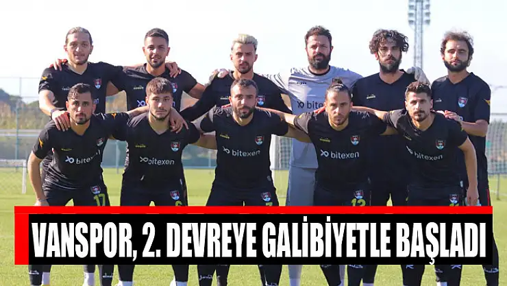 VANSPOR, 2. DEVREYE GALİBİYETLE BAŞLADI