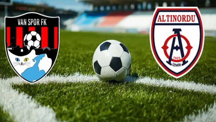 Vanspor, Altınorduspor maçının ilk onbirleri belli oldu