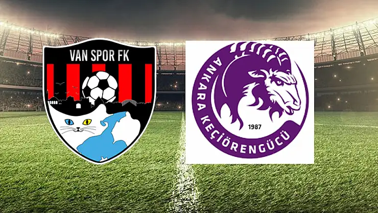 Vanspor, Ankara Keçiörengücüspor maçı hangi kanalda?