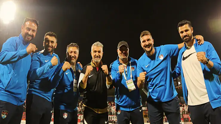 Vanspor final için sahada