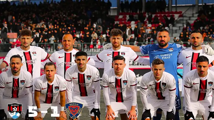 Vanspor Mersin'e acımadı: 5-1