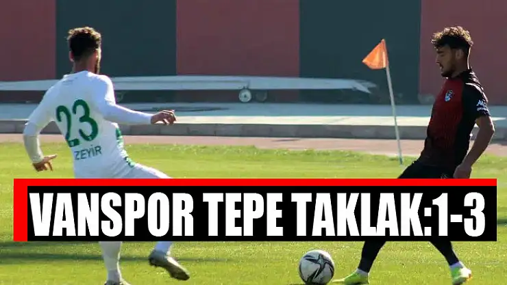 VANSPOR TEPE TAKLAK: 1-3