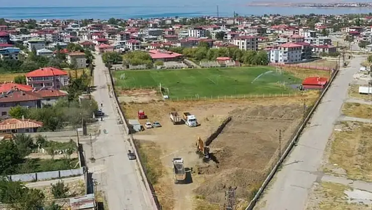 Vanspor'un yeni tesislerinde çalışmalar sürüyor