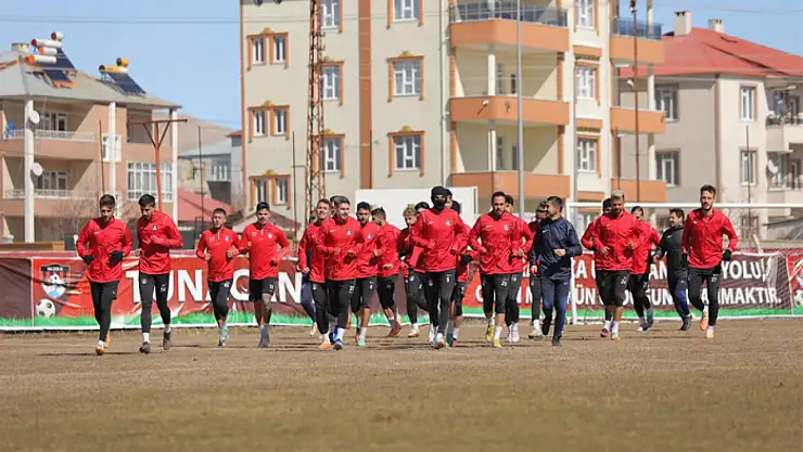 Vanspor, Yeni Mersin İdmanyurduspor maçı hazırlıklarını tamamladı