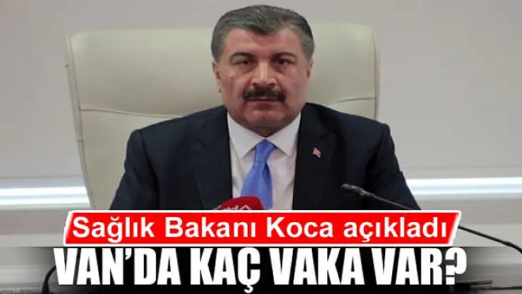 Van'da kaç vaka var?