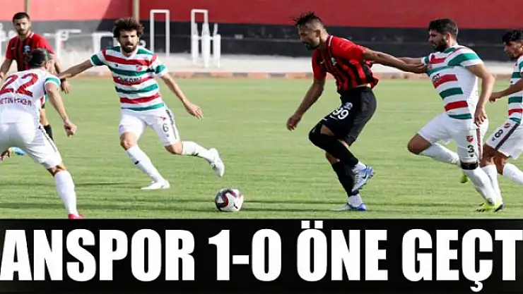 VANSPOR 1-0 ÖNE GEÇTİ