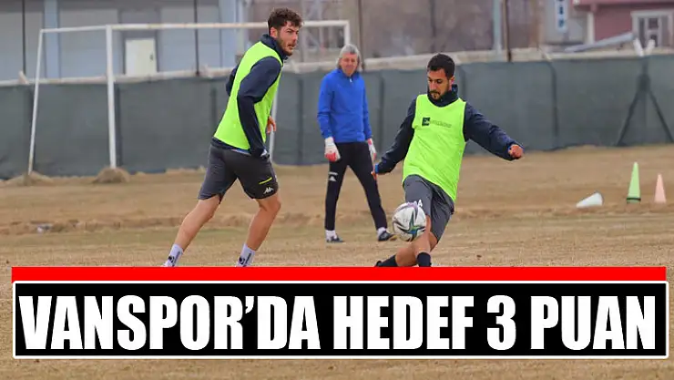 VANSPOR'DA HEDEF 3 PUAN