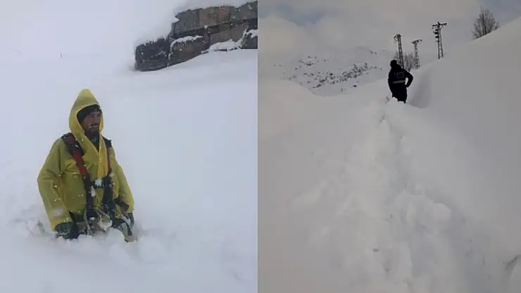 VEDAŞ'ın kar timleri görev başında