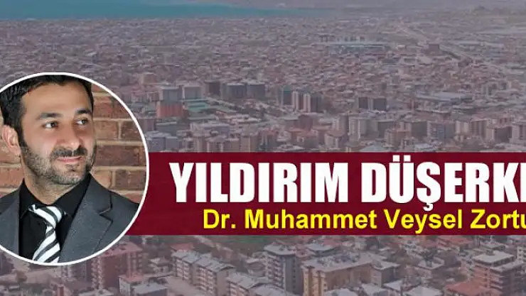 Yıldırım düşerken
