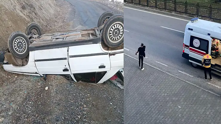 Yaralıları taşıyan ambulans da başka bir araçla çarpıştı