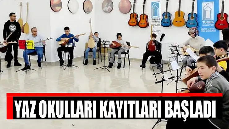 Yaz okulları kayıtları başladı