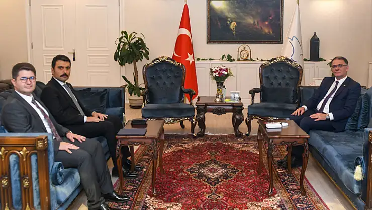 Yeni atanan kaymakamlardan Vali Balcı'ya ziyaret