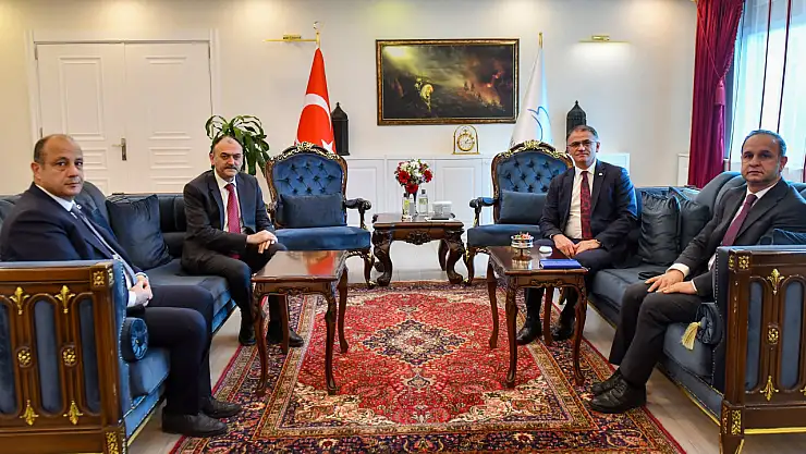 Yeni İl Millî Eğitim Müdürü Çandıroğlu, Vali Balcı'yı ziyaret etti