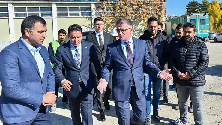 Yeni valilik binasında çalışmalar hızla sürüyor