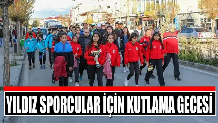 Yıldız sporcular için kutlama gecesi