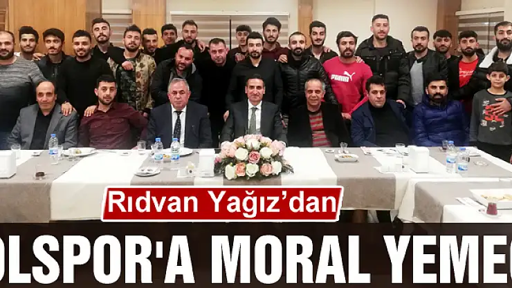 YOLSPOR'A MORAL YEMEĞİ 