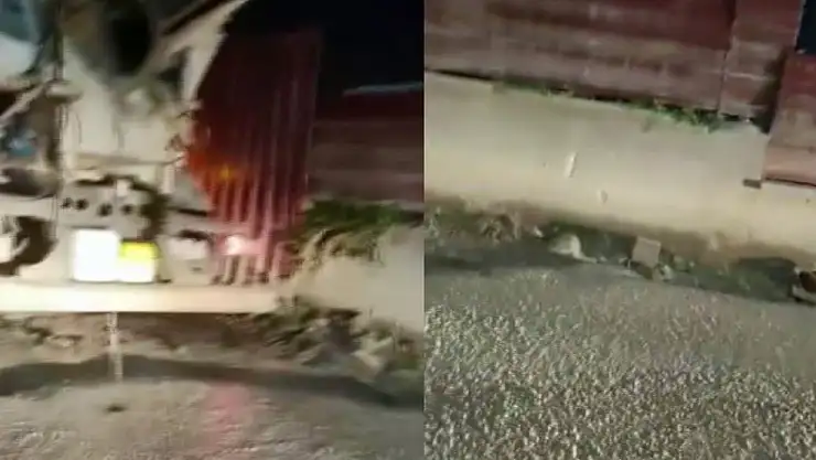 Yola beton döktü, Benim firmam zengin, cezamızı öderiz dedi