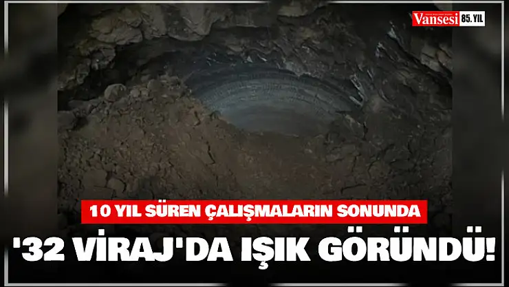 Yolculuğun 5 dakikaya inmesi beklenen '32 viraj'da ışık göründü