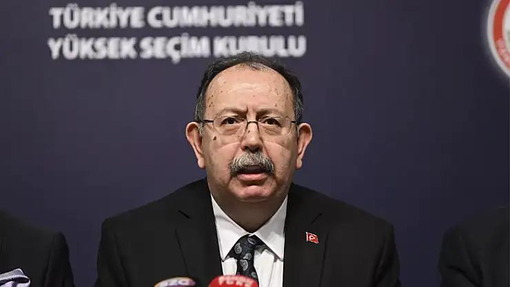 YSK Başkanı Yener'den seçim açıklaması!