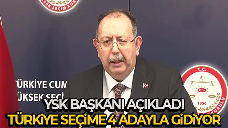 YSK'da 100 bin imza süreci tamamlandı, 4 isim aday
