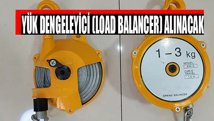 Yük dengeleyici (load balancer) alınacak