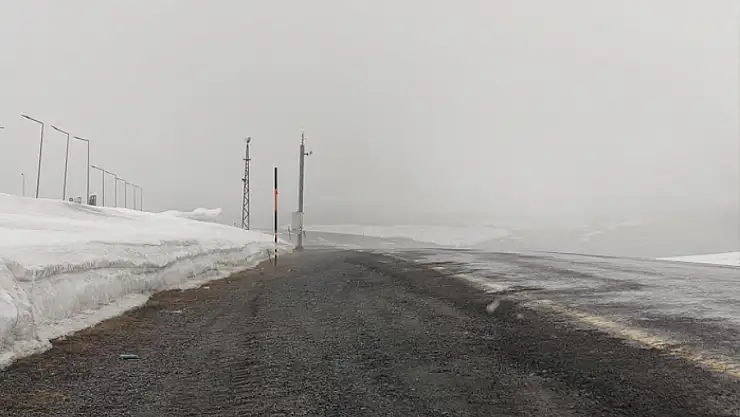 Yüksek kesimlerinde kar yağışı etkili oldu