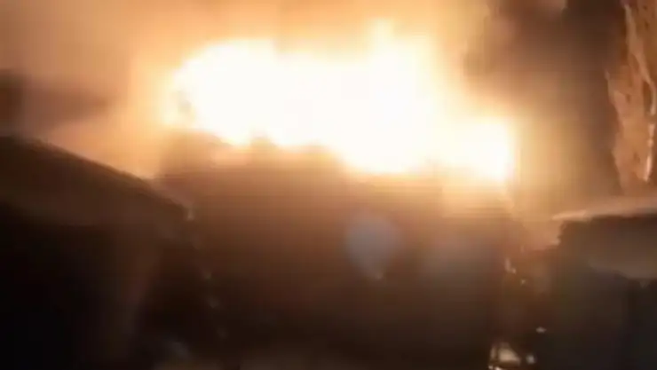 Yüksekova'da korku dolu anlar