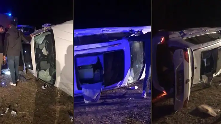 Yüksekova'da trafik kaza: 5 yaralı