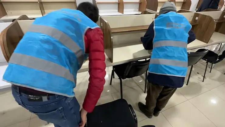 Yükümlüler, öğrenciler için okulları hazırlıyor