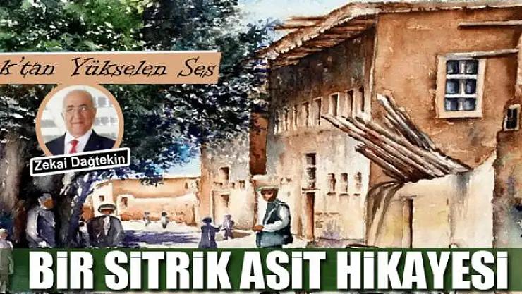Bir sitrik asit hikâyesi