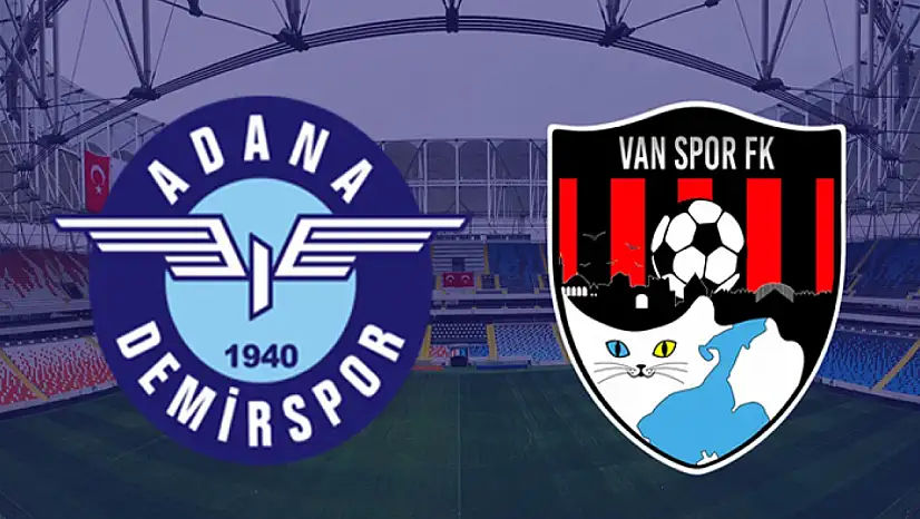 Adana Demirspor, Vanspor maçının ilk onbiri belli oldu