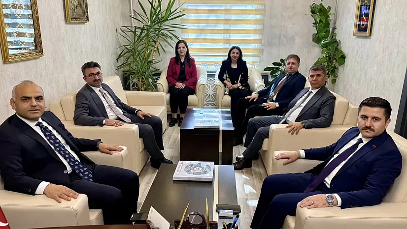 Adli heyetten Kaymakam Rahmi Bulut'a ziyaret