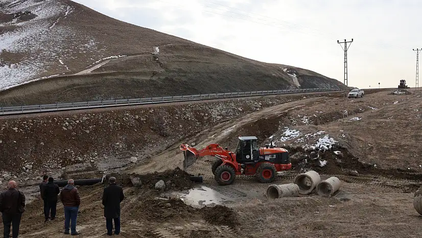 Alabayır'da çevre yan yolu ulaşıma açıldı