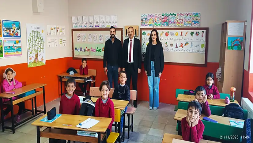 Alhan'dan Açıkyol İlkokuluna ziyaret