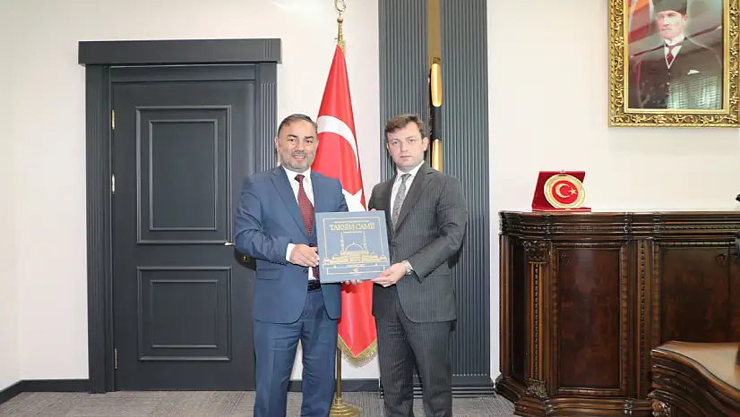 Basın İlan Müdürü'nden Kaymakam Erdoğan'a ziyaret