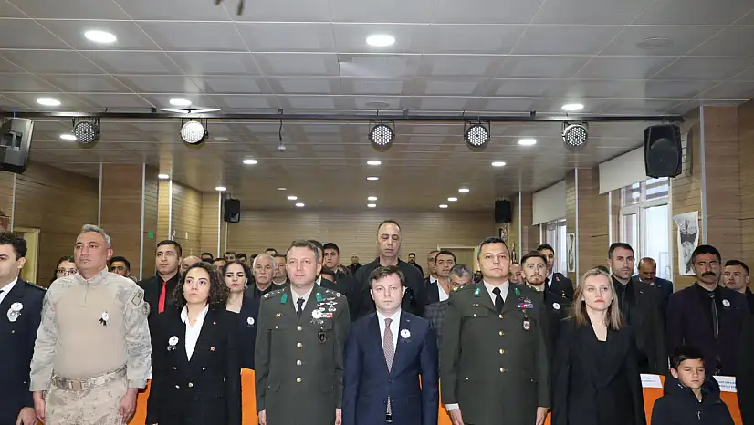Başkale'de 10 Kasım Atatürk'ü anma programı düzenlendi