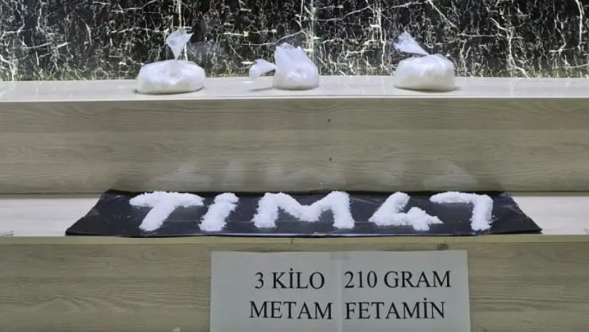 Bitlis'te metamfetamin ele geçirildi