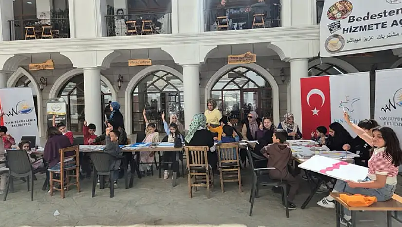 Büyükşehir'den çocuklara ve annelerine özel atölye