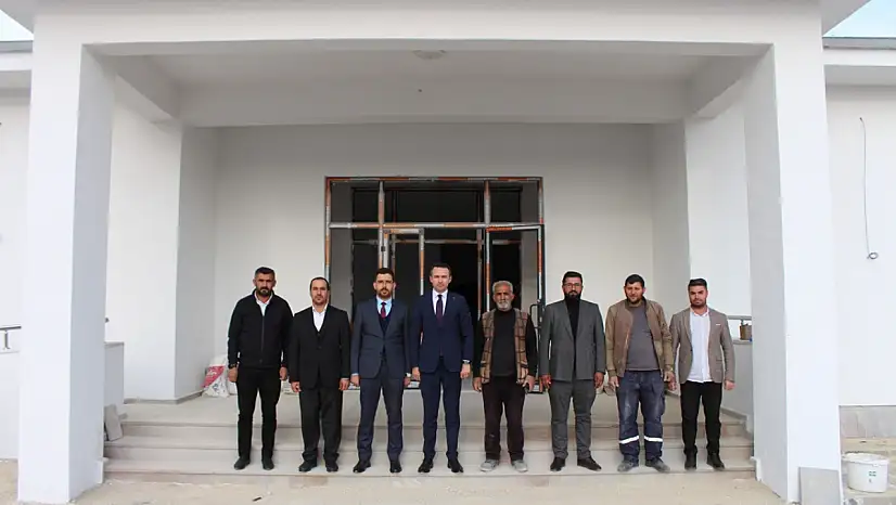 Çaldıran'da yeni Kur'an Kursu inşaatında sona yaklaşıldı