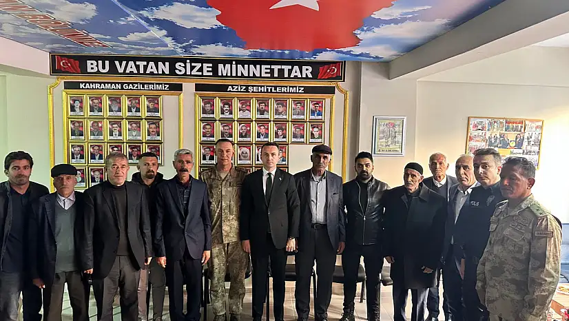 Çaldıran şehit aileleri ve gaziler derneği yeni yerinde hizmete açıldı
